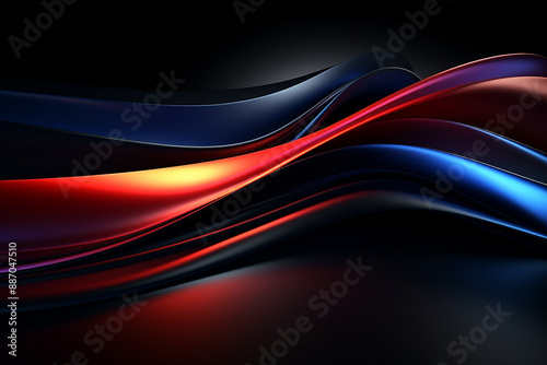 Wave light design, Wave motion wallpaper, Wave illustration,