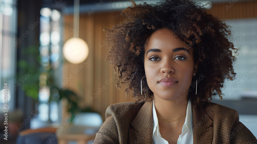 Business Analyst Reviewing Data in Office