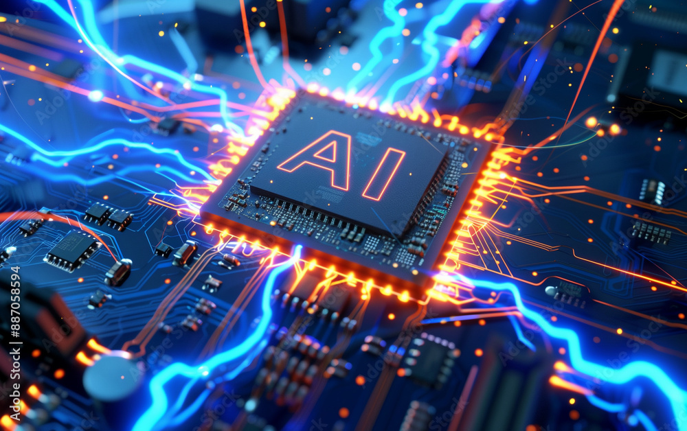 Fusion of AI and advanced 3D rendering technology: Futuristic visuals ...