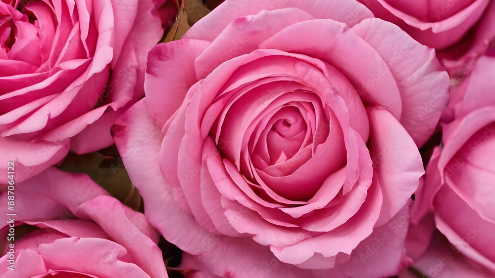 pink rose floral flower close up