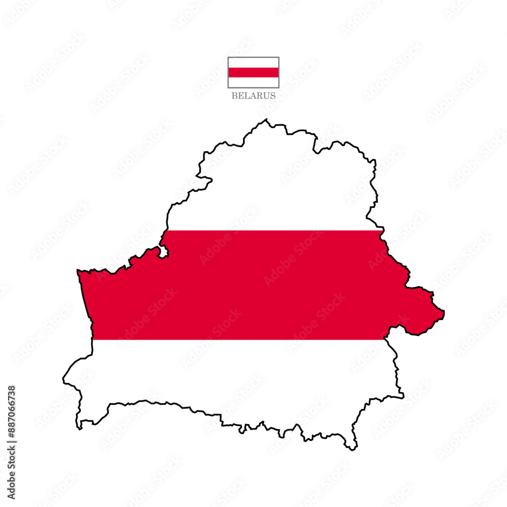 belarus map background with regions, region names and cities in color. belarus map isolated on white background. Vector illustration Europe belarus map background with regions, region names and cities in color. belarus map isolated on white background. Vector illustration Europe