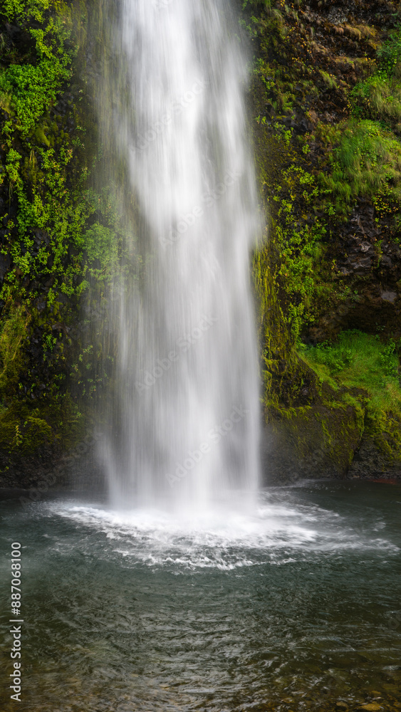 Columbia River Gorge National Scenic Area Horsetail Falls in Multnomah County near Portland, Oregon Columbia River Gorge National Scenic Area Horsetail Falls in Multnomah County near Portland, Oregon