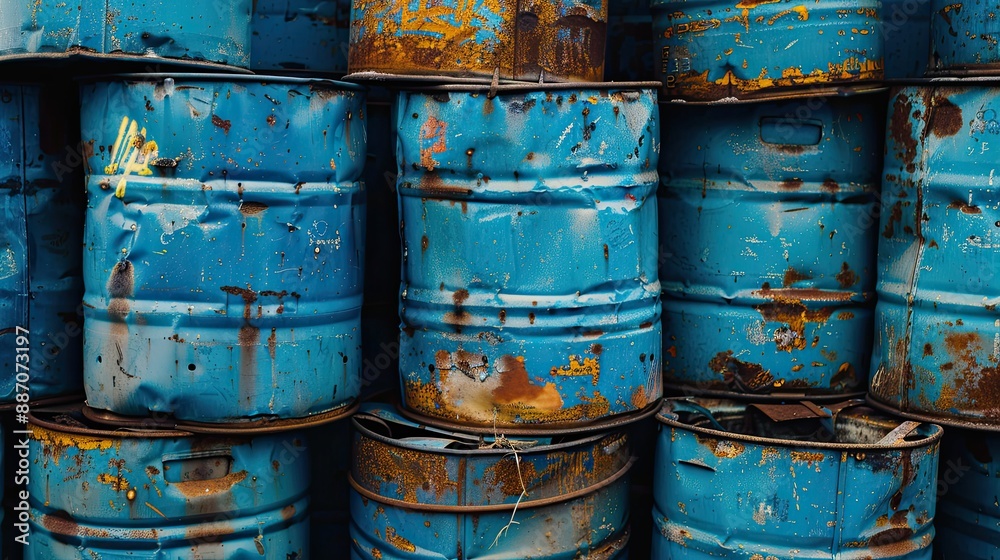 blue chemical metal containers oil metal steel drums blue chemical metal containers oil metal steel drums