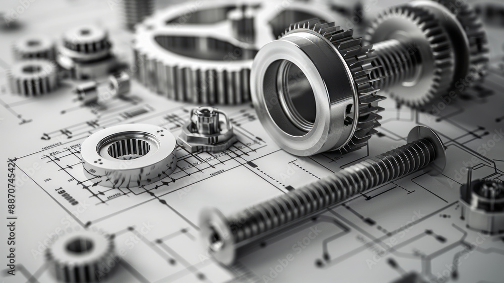 black and white vector image encapsulating 3d CAD design engineering.generative ai black and white vector image encapsulating 3d CAD design engineering.generative ai