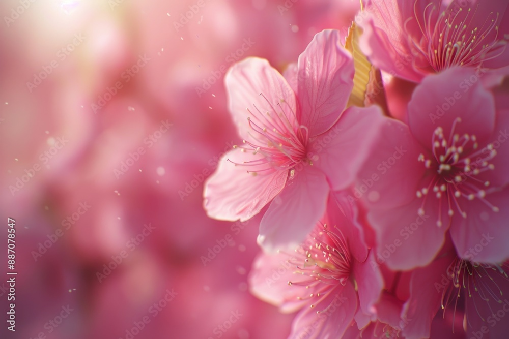 Close-up view of a bunch of pink flowers Close-up view of a bunch of pink flowers