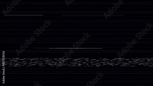 Old VHS tape damaged  overlay effect ,bad quality noise glitch visual effect . Vintage background footage..
