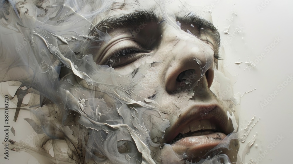 Artistic Vandalism on Transparent Material Artistic Vandalism on Transparent Material