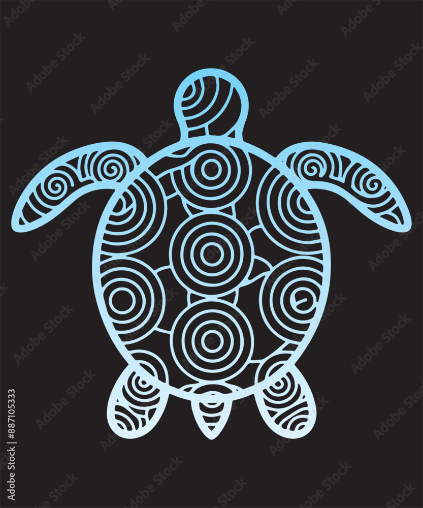 Fototapeta premium turtle isolated on white
