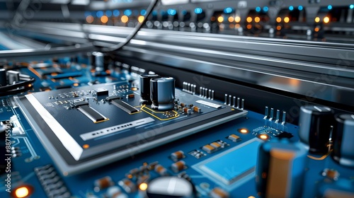 Electronic Print Circuit board Embedded Systems Embedded system development with a PCB integrated into a device