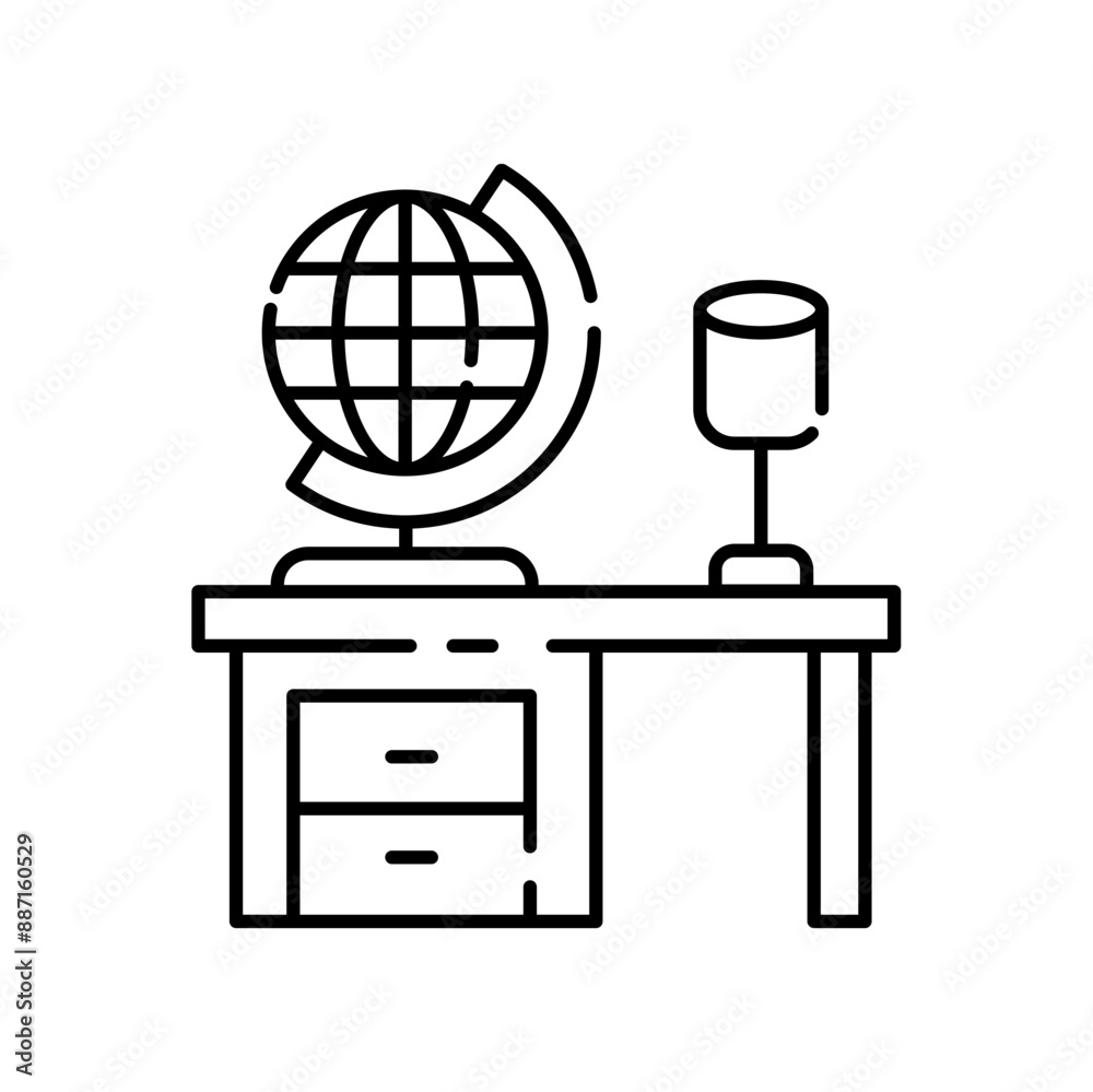 set of furniture icons set of furniture icons