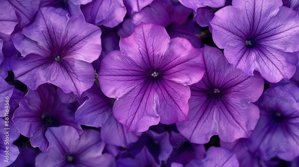 Background of natural petunias in purple Background of natural petunias in purple