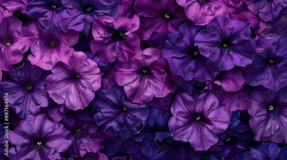 Background of natural petunias in purple Background of natural petunias in purple
