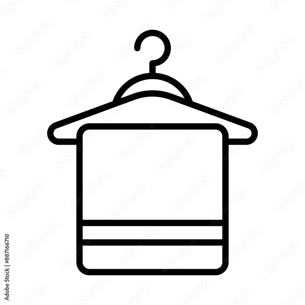 Obraz premium Towel icon