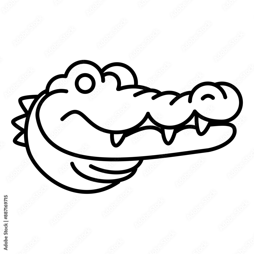 Icon of a crocodile Icon of a crocodile