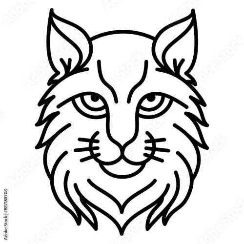 Cat head icon