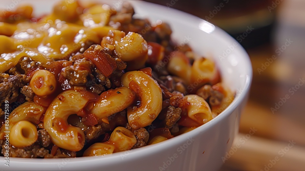 American goulash one pot meal cheesy loaded beef and macaroni cheeseburger shell pasta American goulash one pot meal cheesy loaded beef and macaroni cheeseburger shell pasta