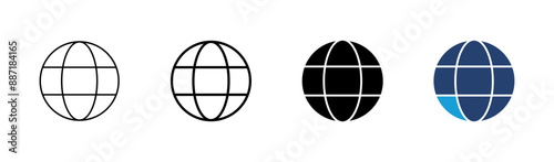 Web icon set. go to web icon. web click icon