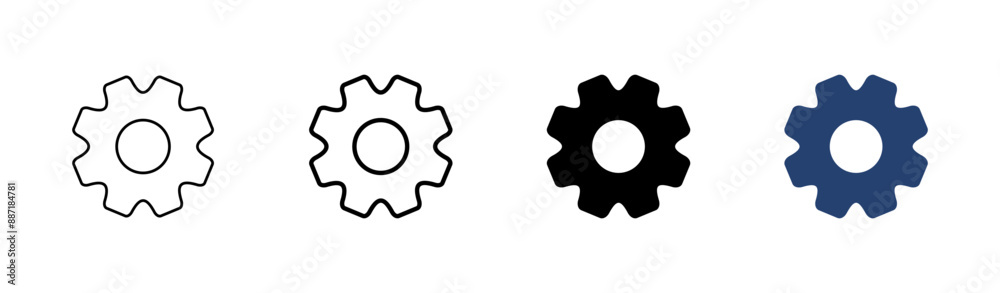 setting Icon set. Cog settings Icon Symbol setting Icon set. Cog settings Icon Symbol
