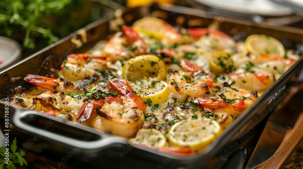 Baked Seafood Dish Baked Seafood Dish