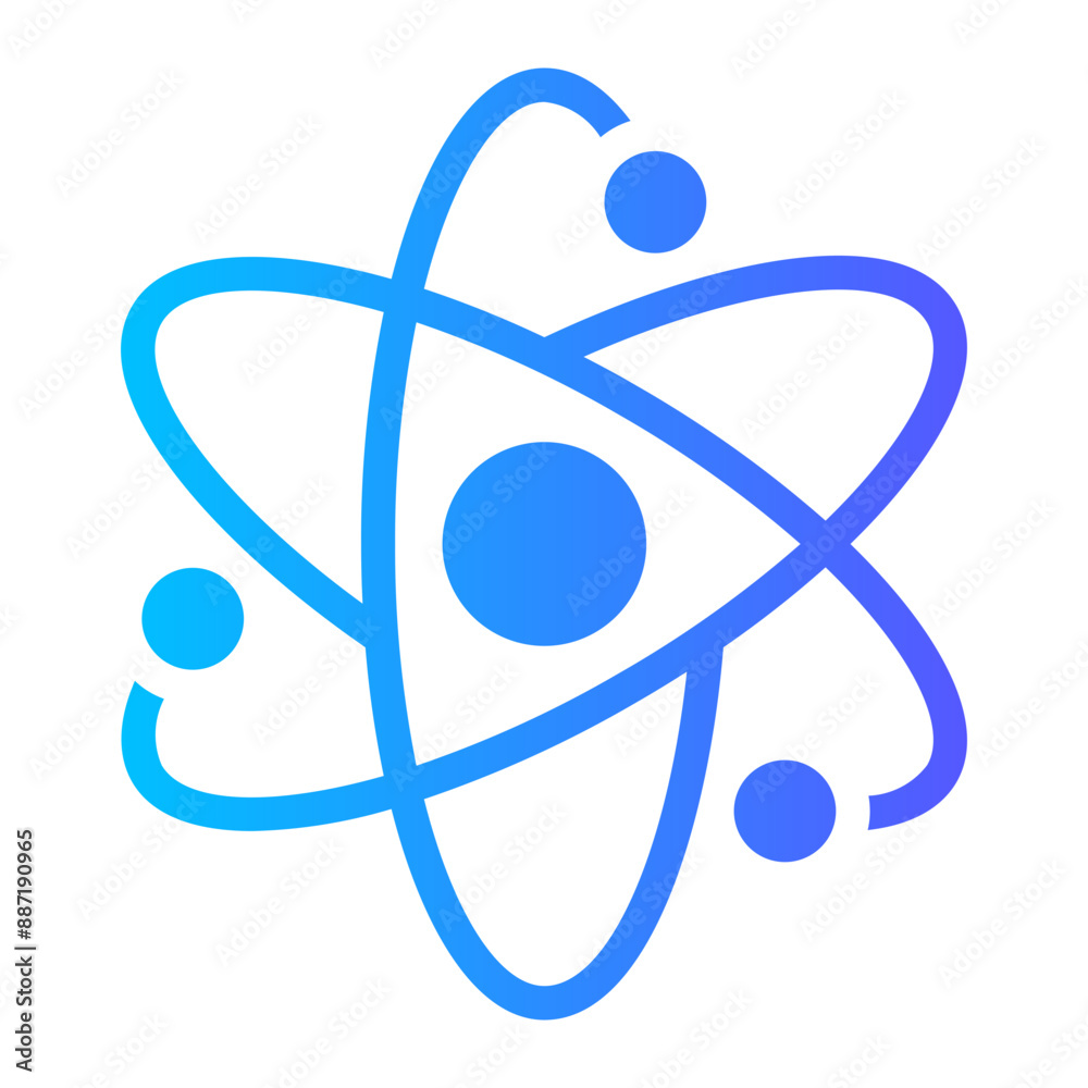 atom gradient icon
