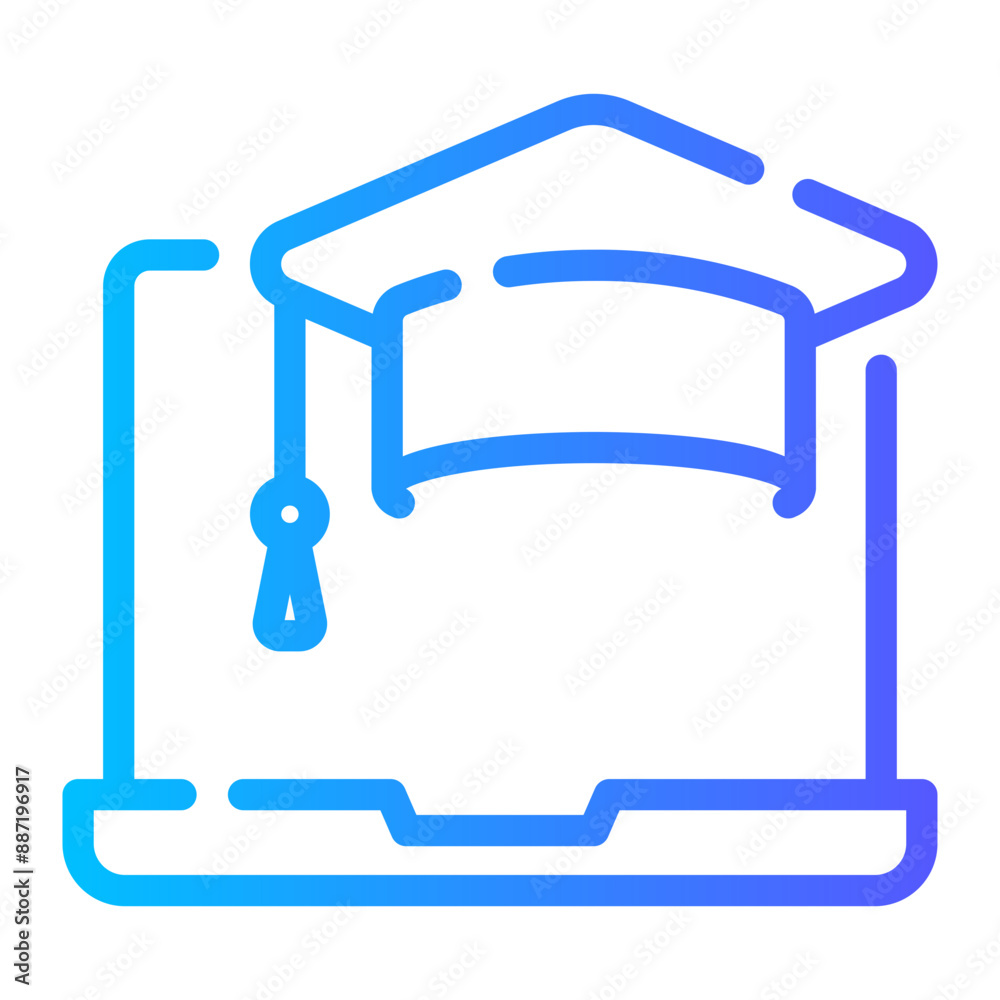 laptop gradient icon laptop gradient icon