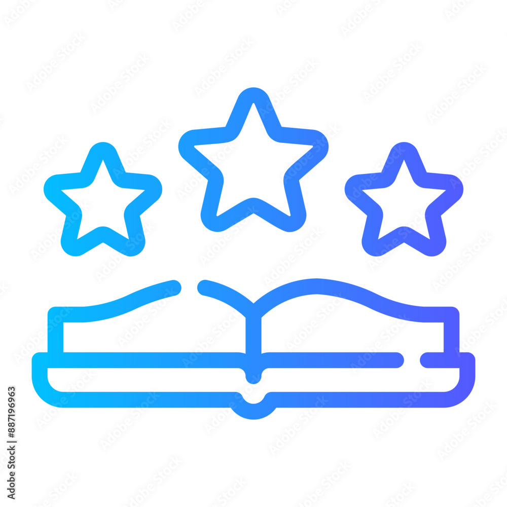 rating gradient icon rating gradient icon