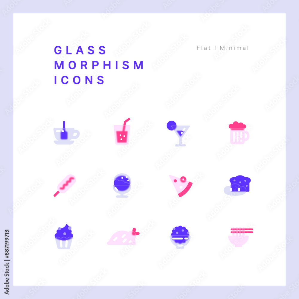 icon_glass_morphism_food icon_glass_morphism_food
