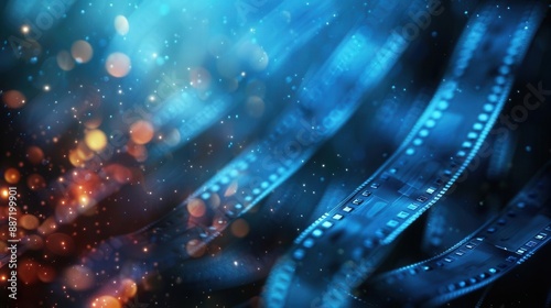 Vintage Movie Theater. Classic cinema concept