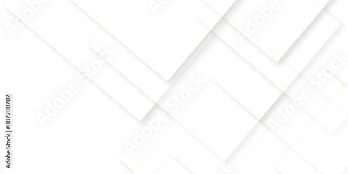Konstfotografi Modern geometrical dynamic and seamless abstract white background