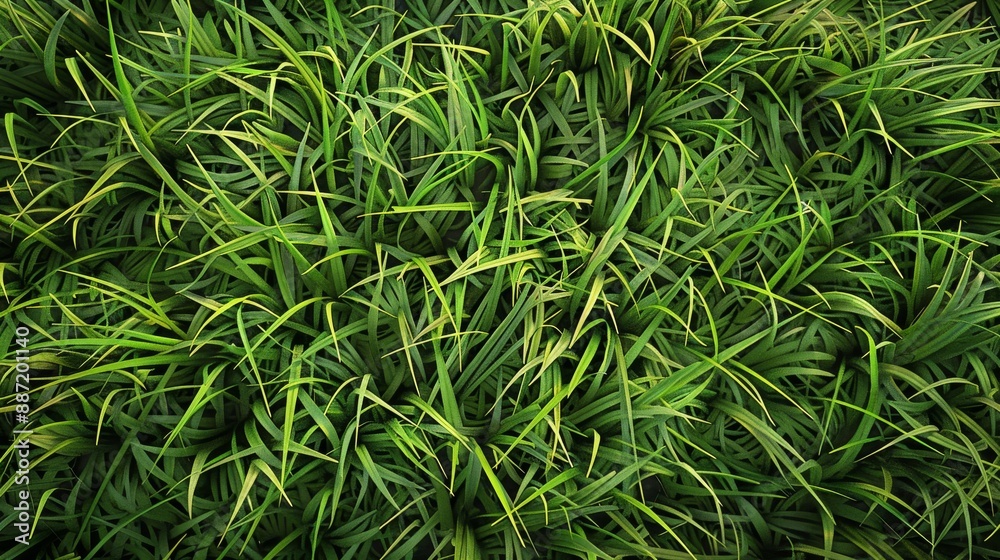 Lush Green Grass Texture Background, Dense Grass Blades, Nature Concept for Print, Posters, and Designs Lush Green Grass Texture Background, Dense Grass Blades, Nature Concept for Print, Posters, and Designs