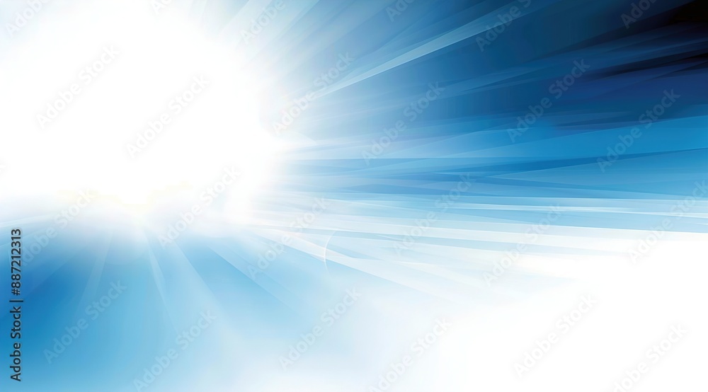 blue sky with sun blue sky with sun