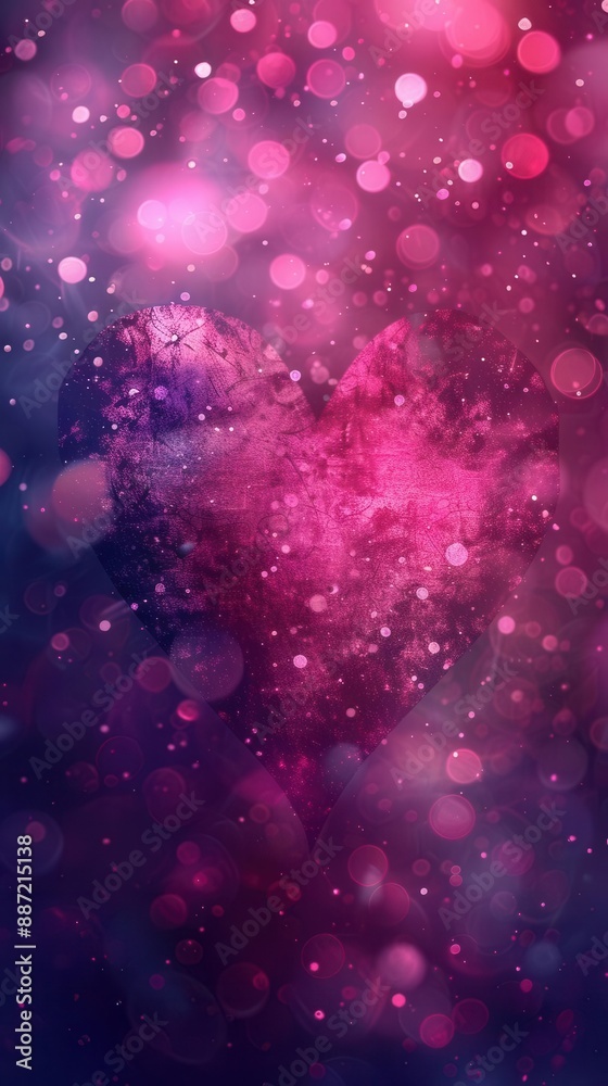 Heartfelt Affection. Romantic love concept Heartfelt Affection. Romantic love concept