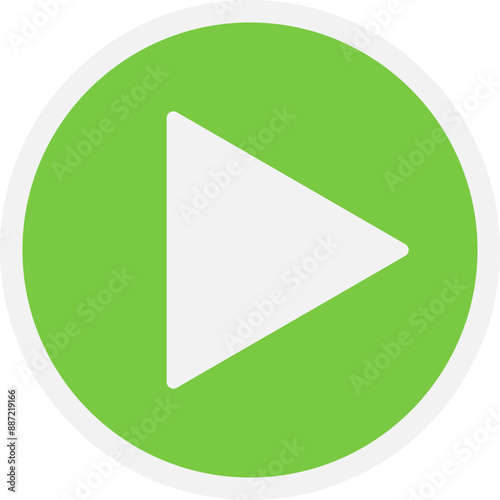 Play button icon, 플레이 버튼 아이콘