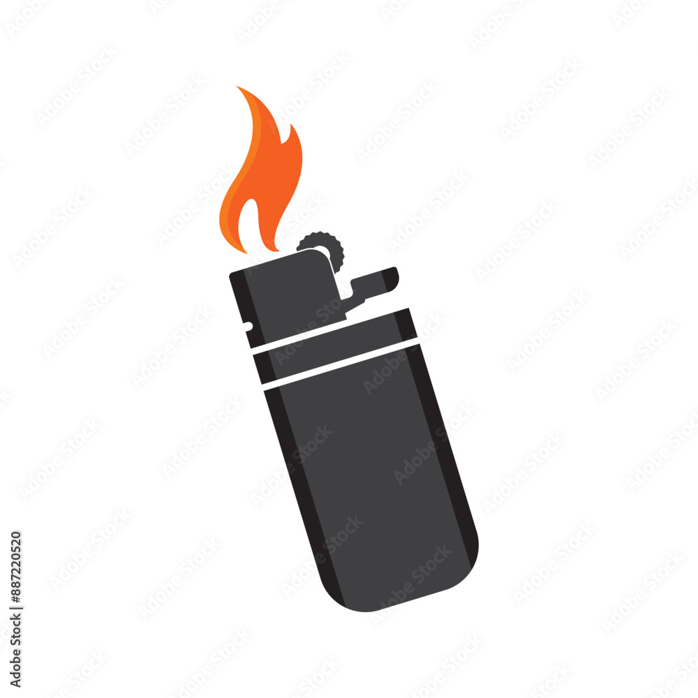 sign of gas lighter gas matches logo vector logo icon illustration sign of gas lighter gas matches logo vector logo icon illustration