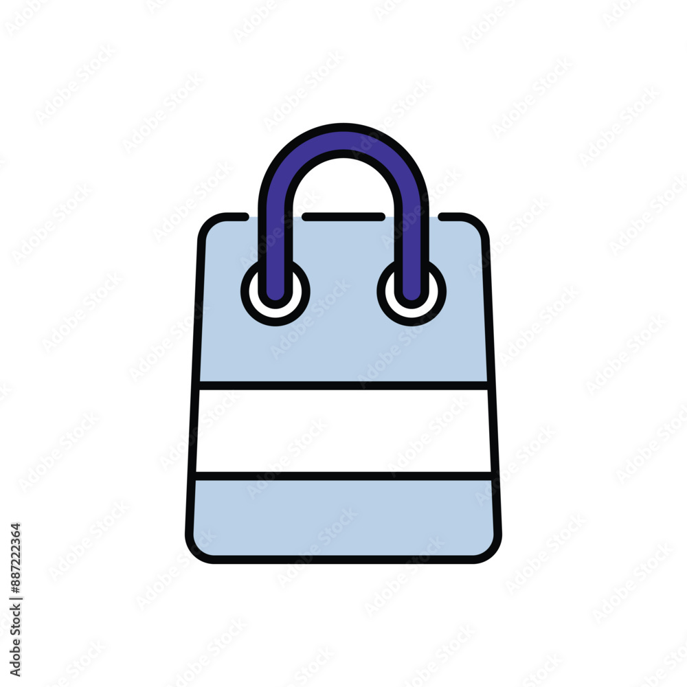 Shopping icon design with white background stock illustration Shopping icon design with white background stock illustration