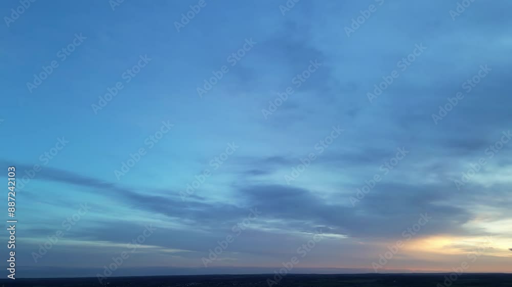 Sky and Clouds During Sunset Sky and Clouds During Sunset