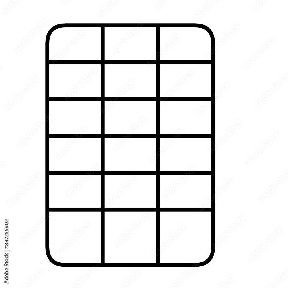 A versatile table layout template with a nice minimalist design A versatile table layout template with a nice minimalist design