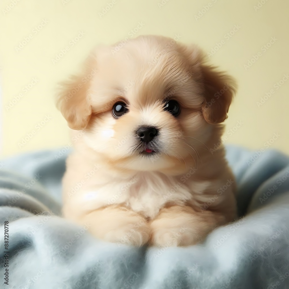 A cute little puppy A cute little puppy
