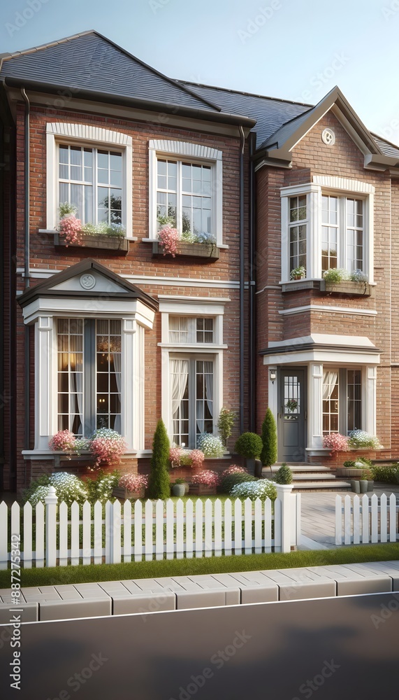 Fototapeta premium homes on a day