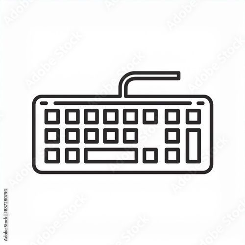 computer keyboard icon