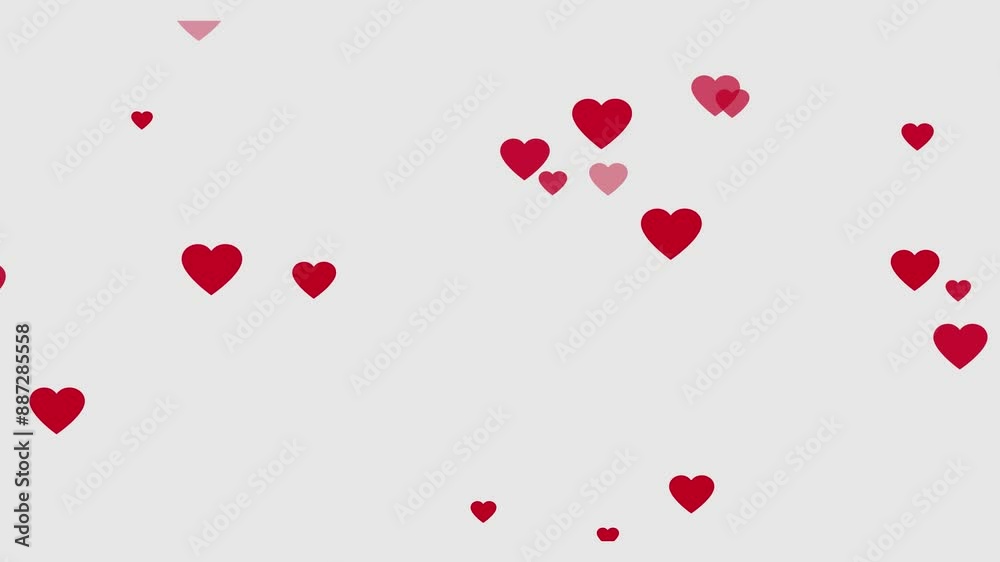 red hearts flying icon, love animation,
Flying Hearts motion background. Valentine's day,
Love Heart Icon of Social media Floating Up in Black background.
Red heart flying with black background.
