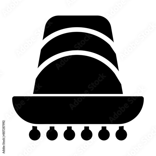 spanish hat Solid icon