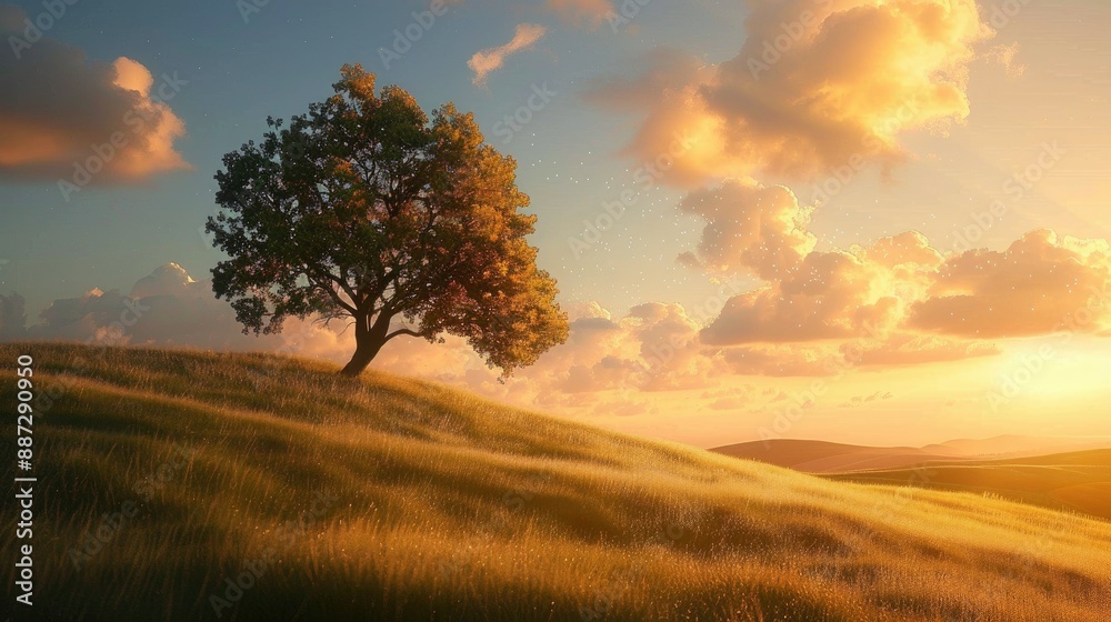 Fototapeta premium beautiful landscape backgrounds photography