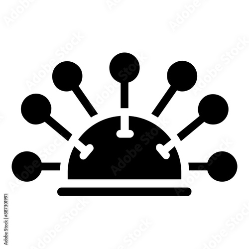 pin cushion icon