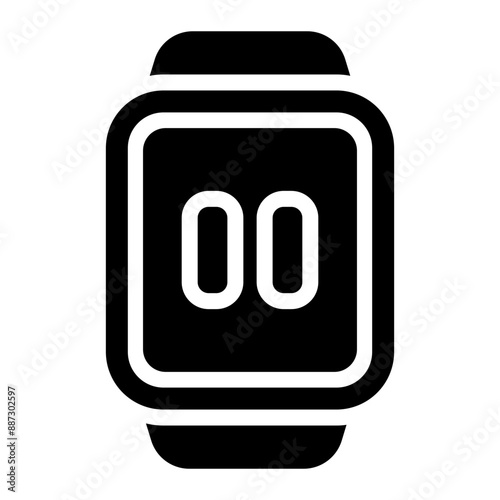 wristwatch Solid icon