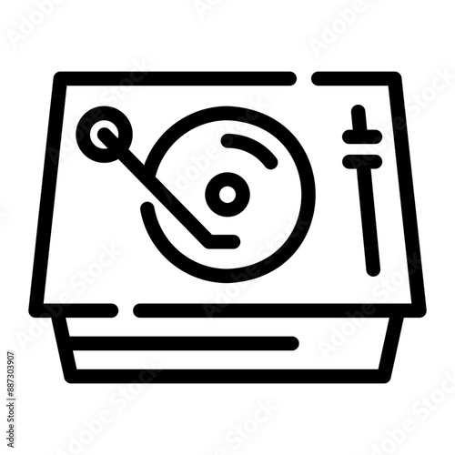 glasses Line Icon