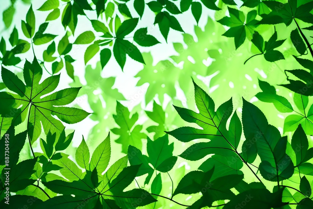 luxury leaf shadow leaves in blank green natural background. concept scene stage showcase, product, nature, perfume, promotion sale, banner, presentation, cosmetic. luxury leaf shadow leaves in blank green natural background. concept scene stage showcase, product, nature, perfume, promotion sale, banner, presentation, cosmetic.