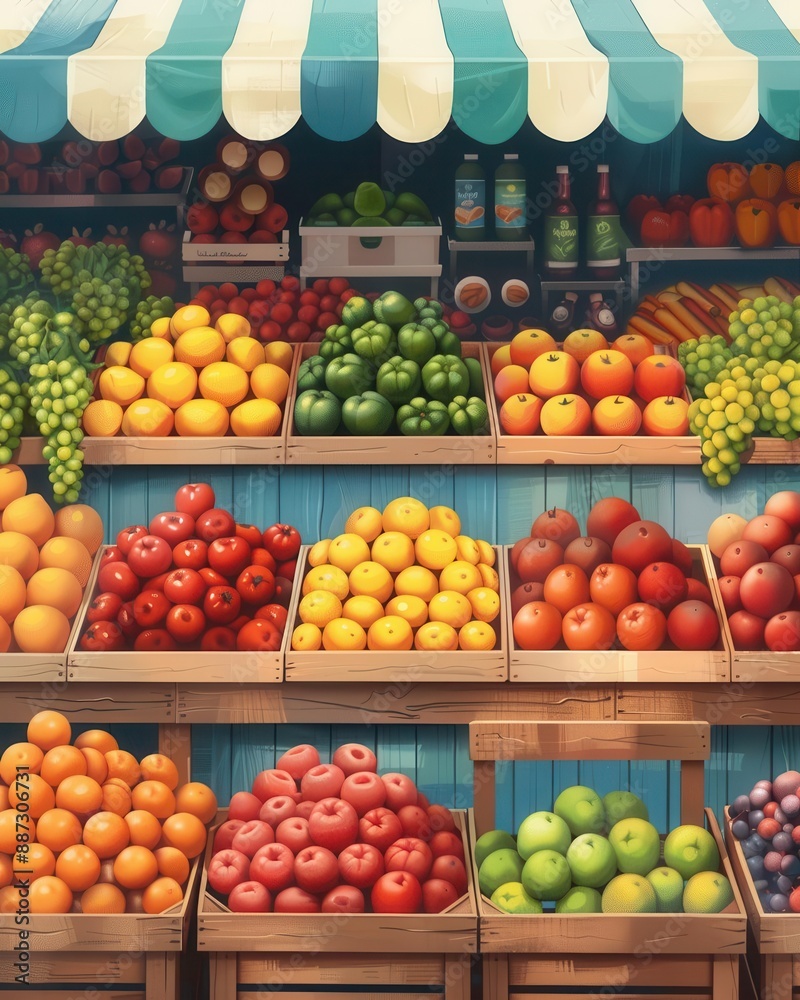 Supply and demand curves in a market Supply and demand curves in a market
