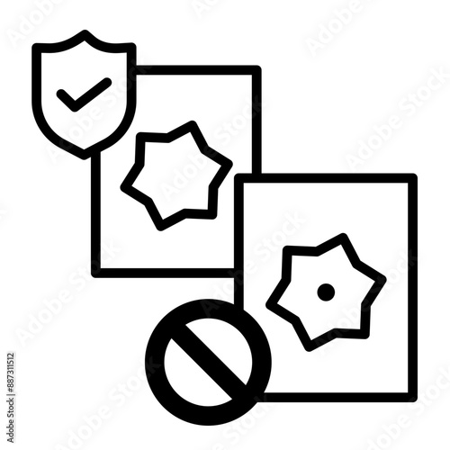 Icon representing prevention of unfair competition.