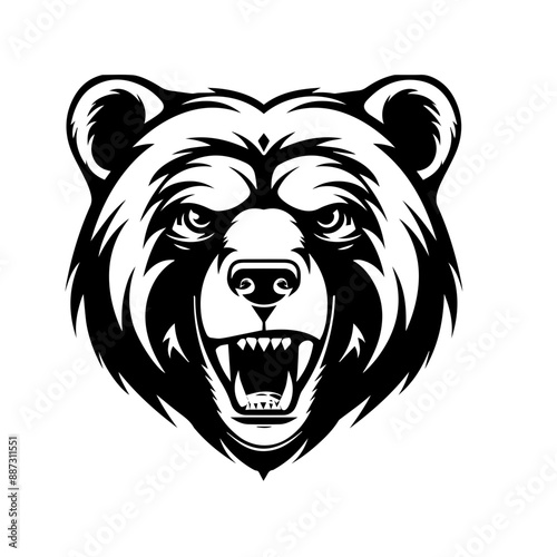 bear head logo